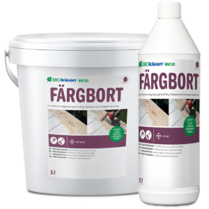 Färgbort Eco för att ta bort gammal färg