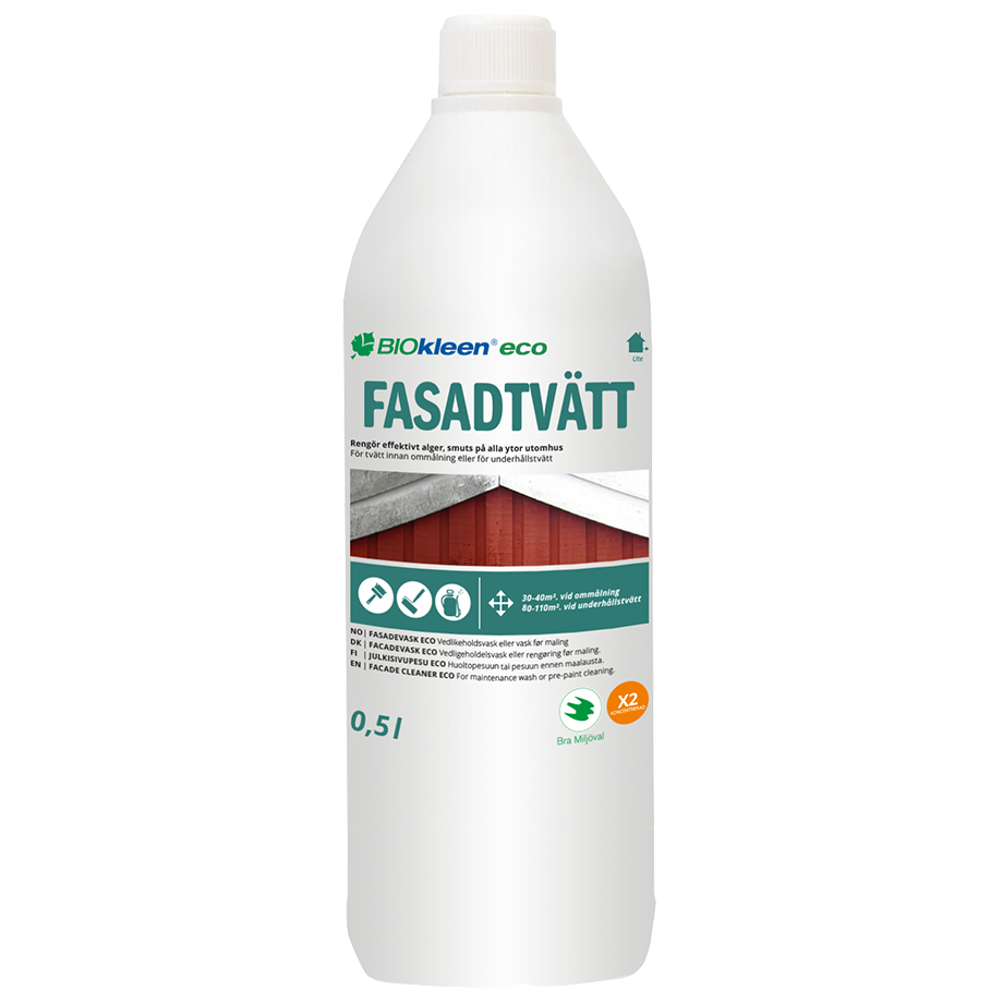 Fasadtvätt Eco, 0,5 liter