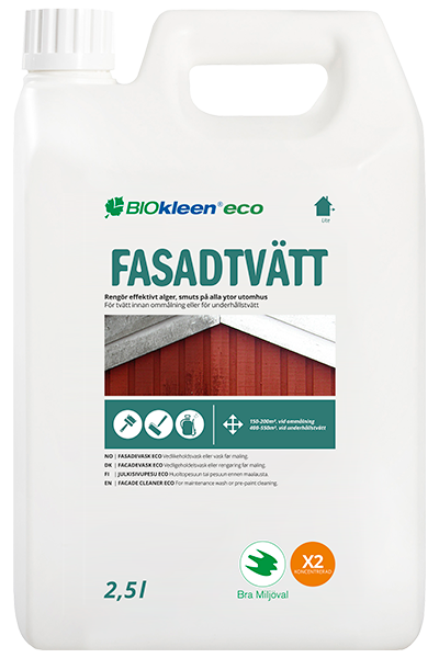 Fasadtvätt Eco, 5 liter